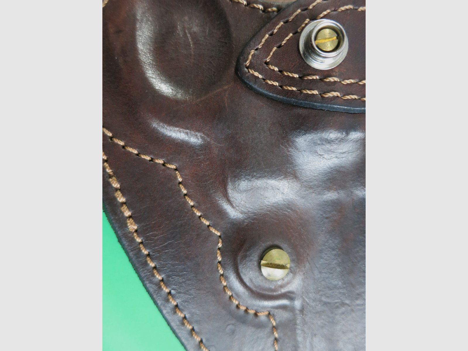 Das Beste! Heerlein Exklusiv Gürtelholster, .357 Magnum, 4", z. B. für Korth "Profi