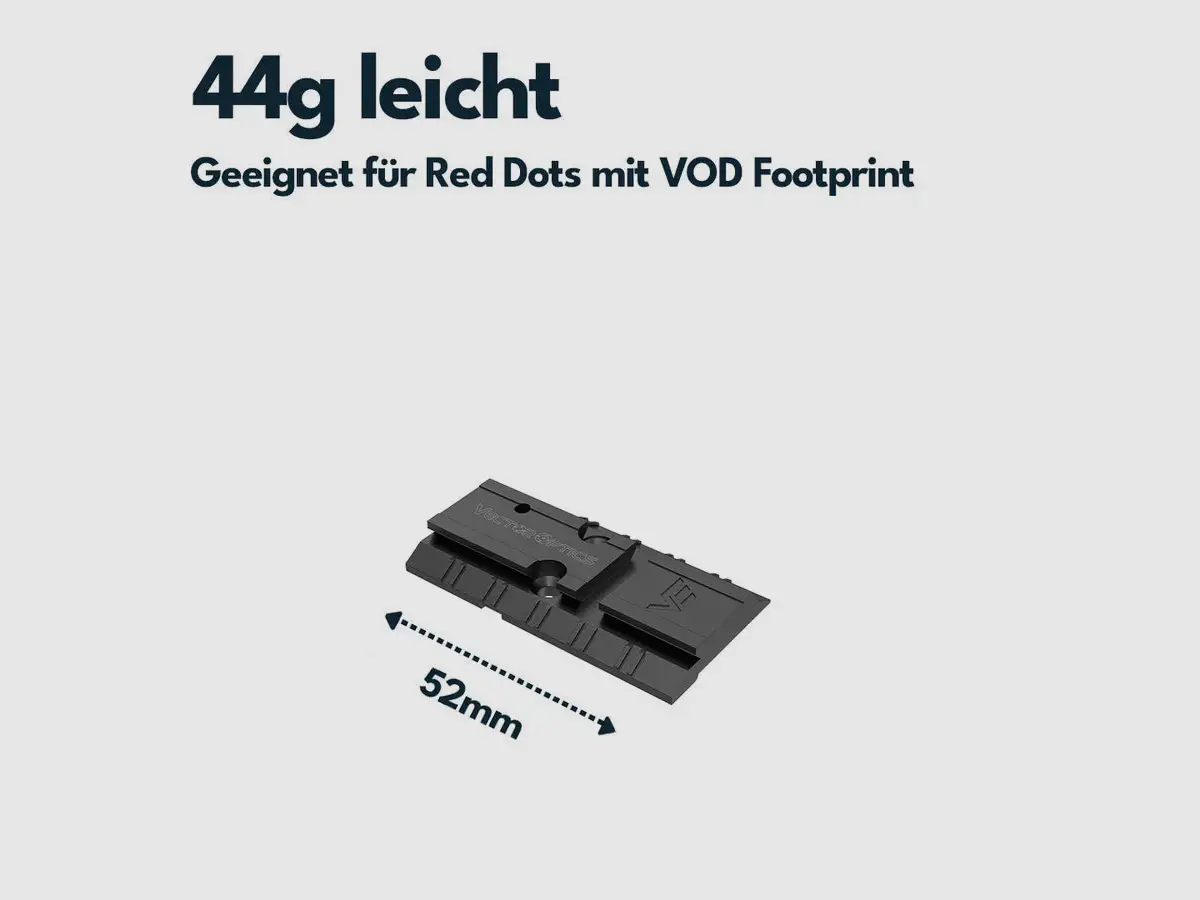 Vector Optics SCFRM-18 CZ-OR-Adapter – VOD-Footprint, image 2 sur 4