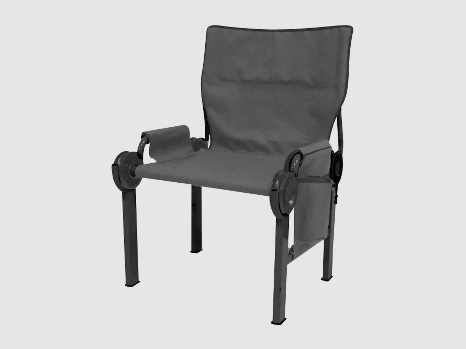 Disc-O-Bed Disc-O-Bed Sedia da campeggio Disc Chair grigia