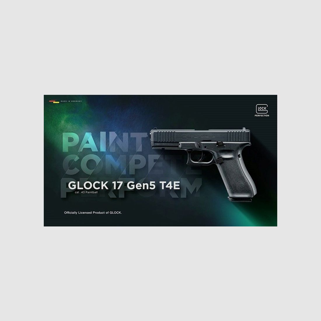T4E RAM T4E Pistool Glock 17 in kaliber .43