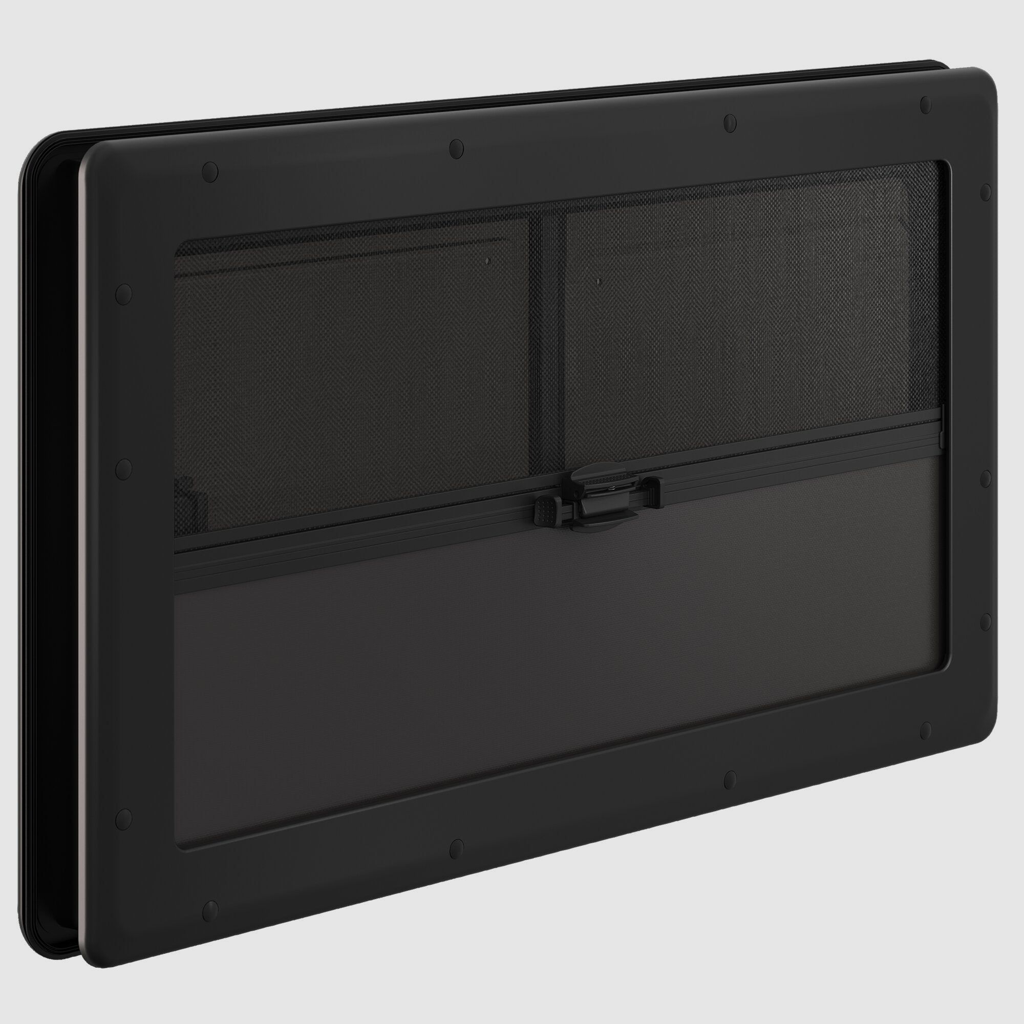 Sliding window S10, 700 x 400 mm black inner frame, image 2 of 2