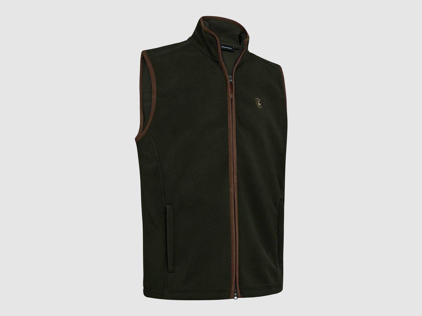 Deerhunter Cumbria Gilet Fleece Uomo Forest Ember 3XL