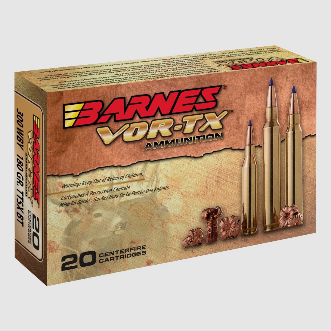Barnes VOR-TX TTSX BT .300 Wby. Mag. 11.7g
