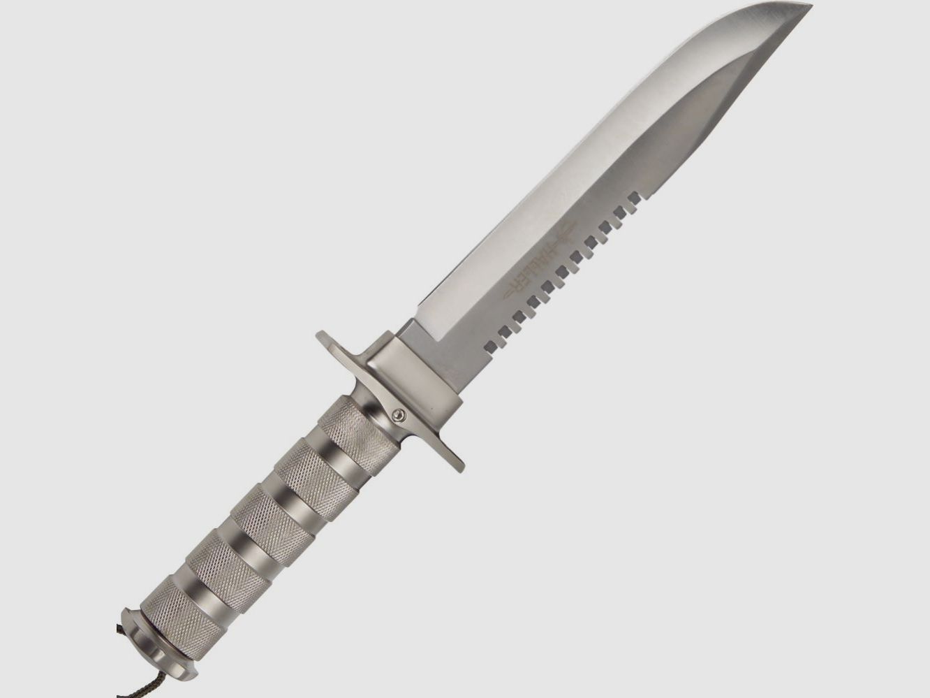 Survivalmesser mit Kräftiger Rückensägezahnung