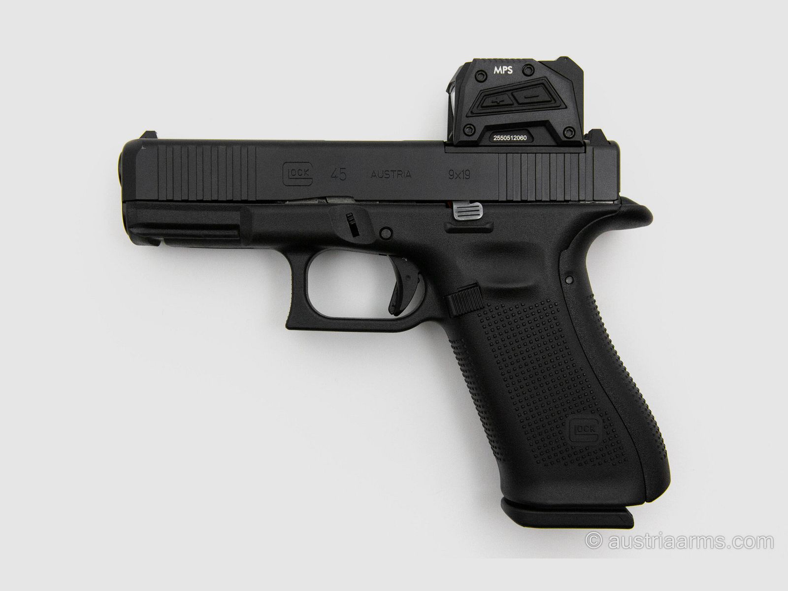 Glock 45 mit Steiner MPS Reddot, Gebrauchtwaffe im Neuzustand, 9 x 19 mm, Bild 1 von 5