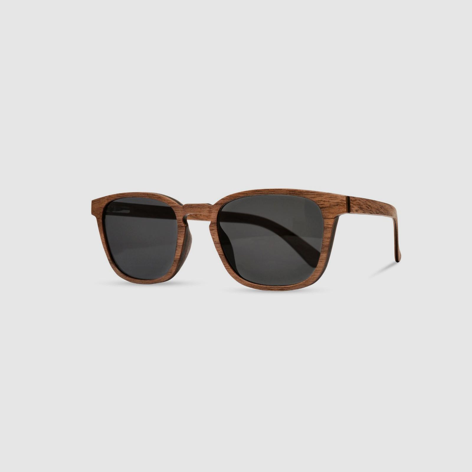 Sonnenbrille Waldblick aus Walnussholz