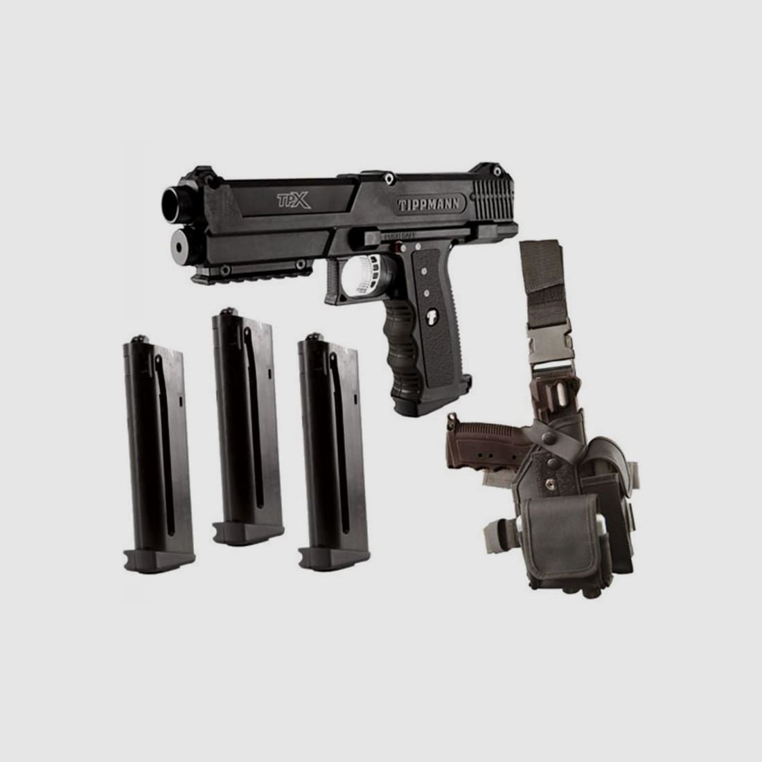 Zestaw pistoletowy Tippmann TiPX Deluxe (czarny)