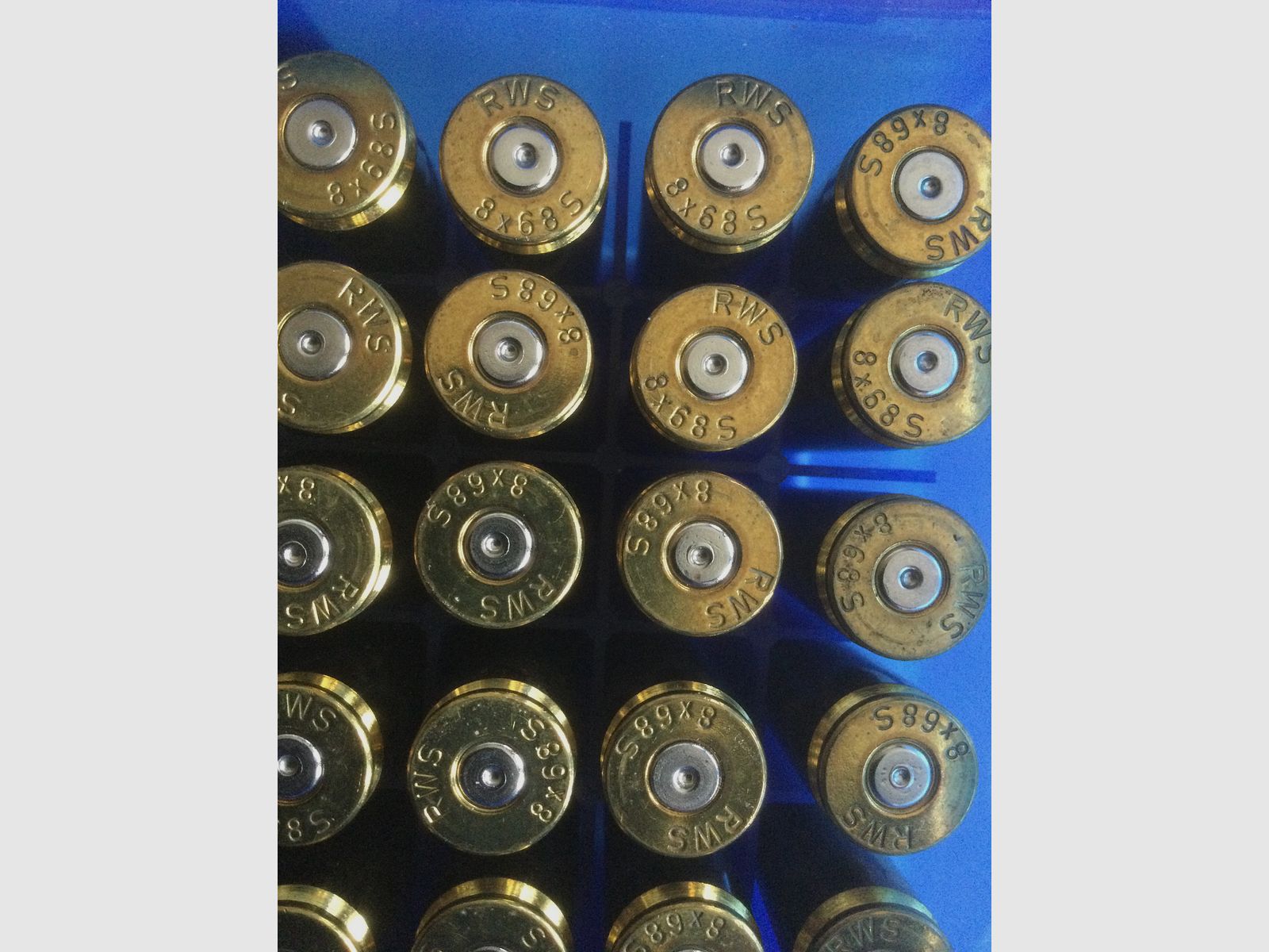 Patroonhulzen RWS 8x68S gebruikt