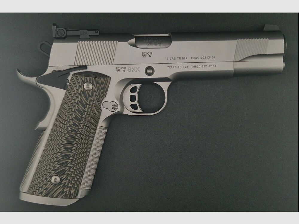 Tisas ZIG M1911 Stainless Match .45Auto, afbeelding 1 van 2