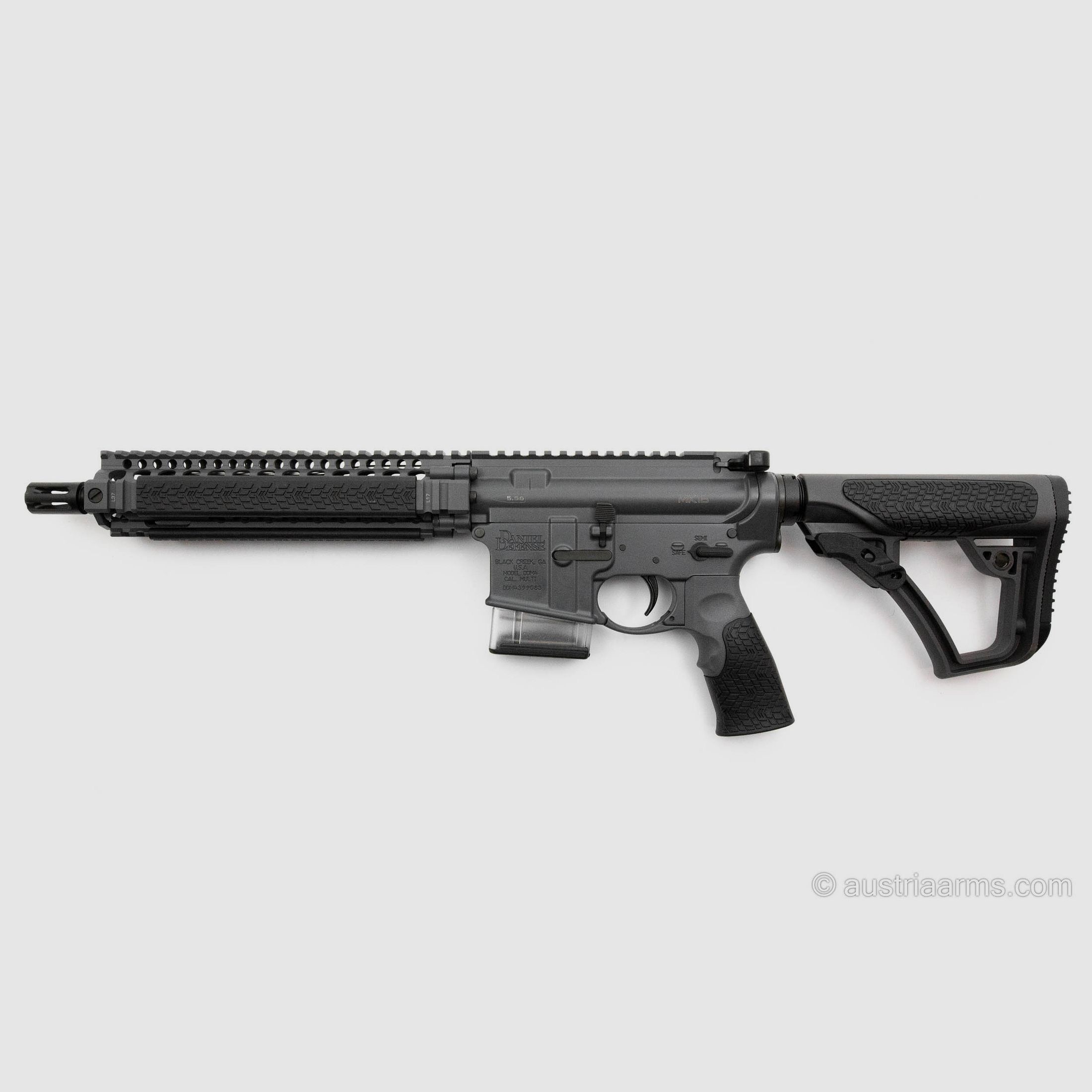Daniel Defense DDM4 MK18 Tornado Grey, Nieuwe vuurwapen, .223 Rem., afbeelding 1 van 5