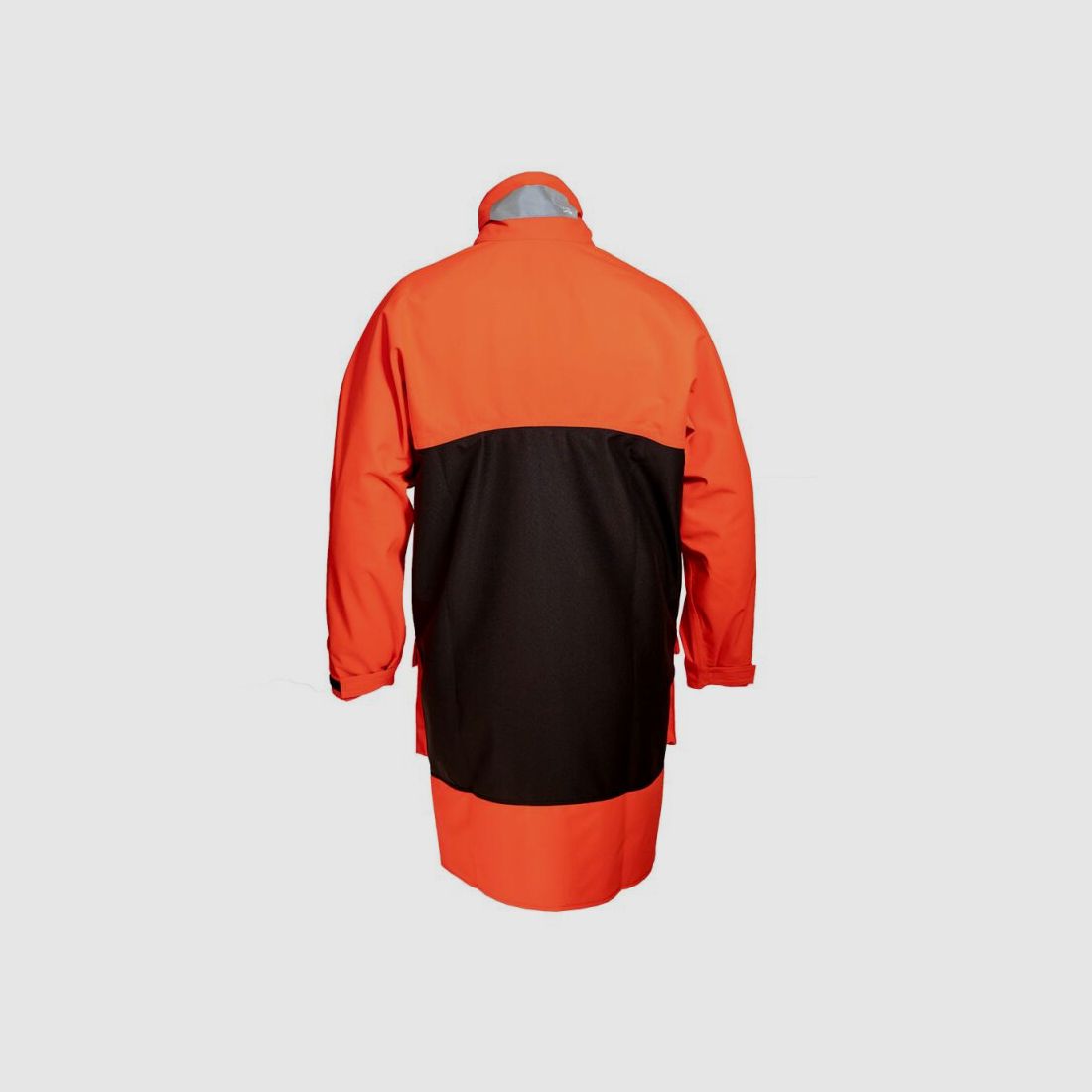 Kruedener Hundeführer-/ Durchgehjacke warnrot/braun