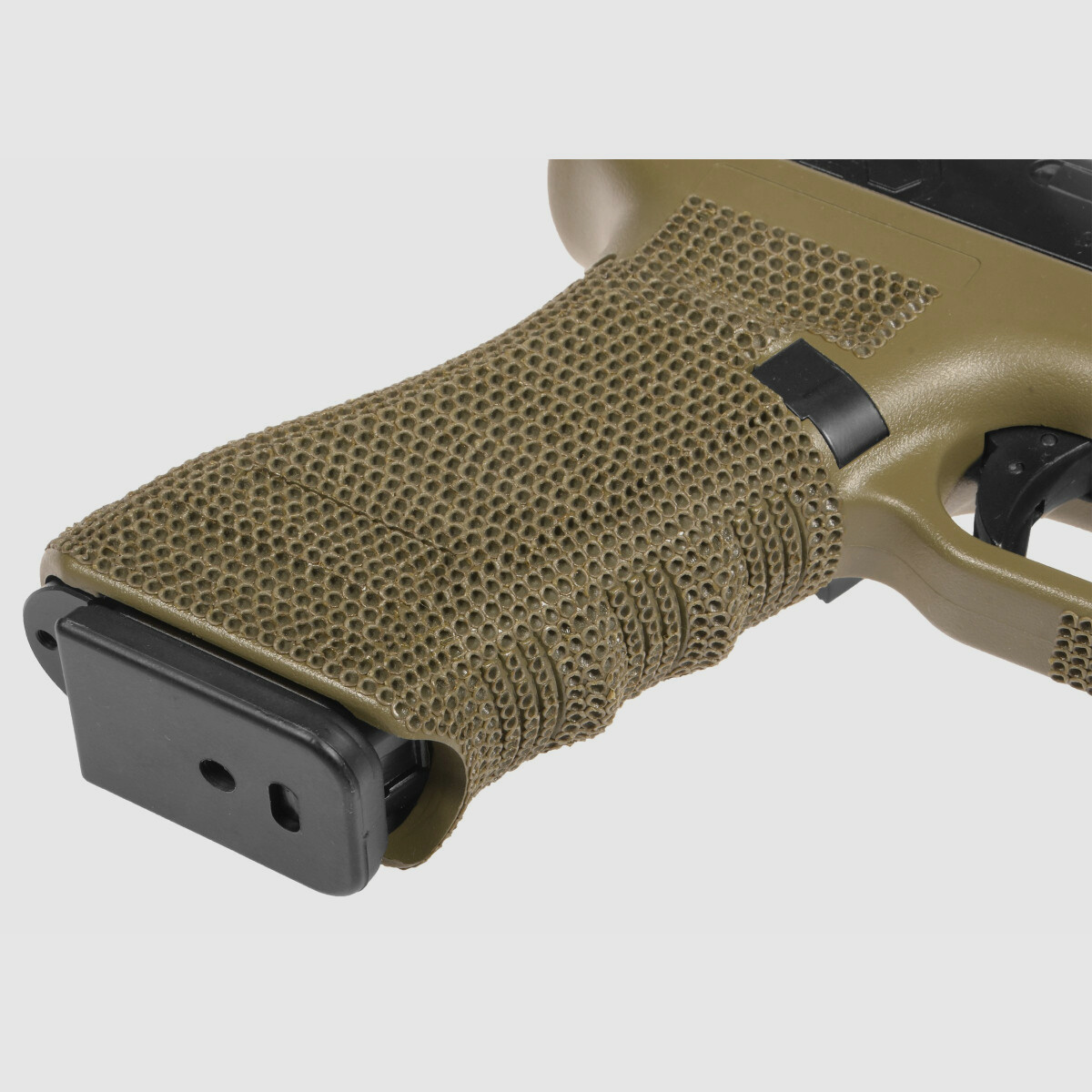 P03 GBB Airsoft Pistol in Olive | Delta Armory