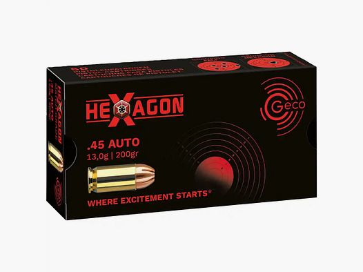Geco Hexagone 200grs - 50pcs