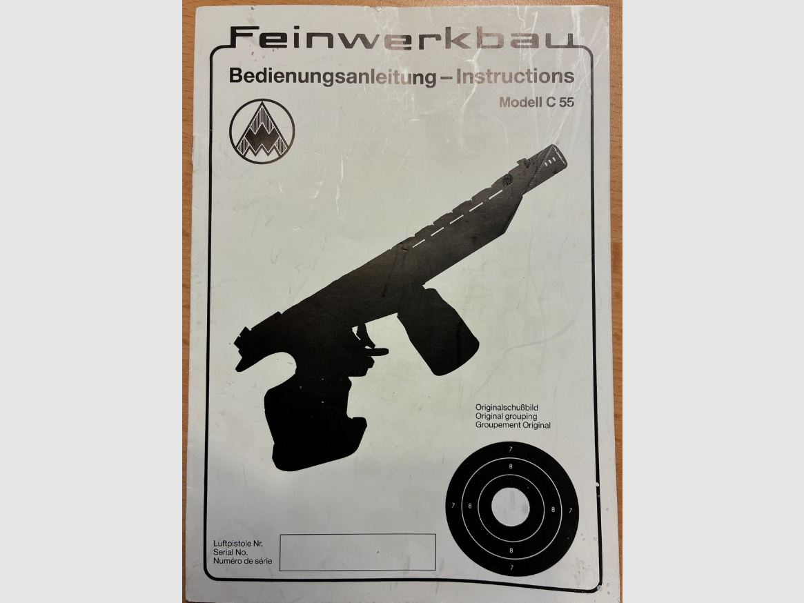 FEINWERKBAU gebruiksaanwijzing model C 55, afbeelding 2 van 2