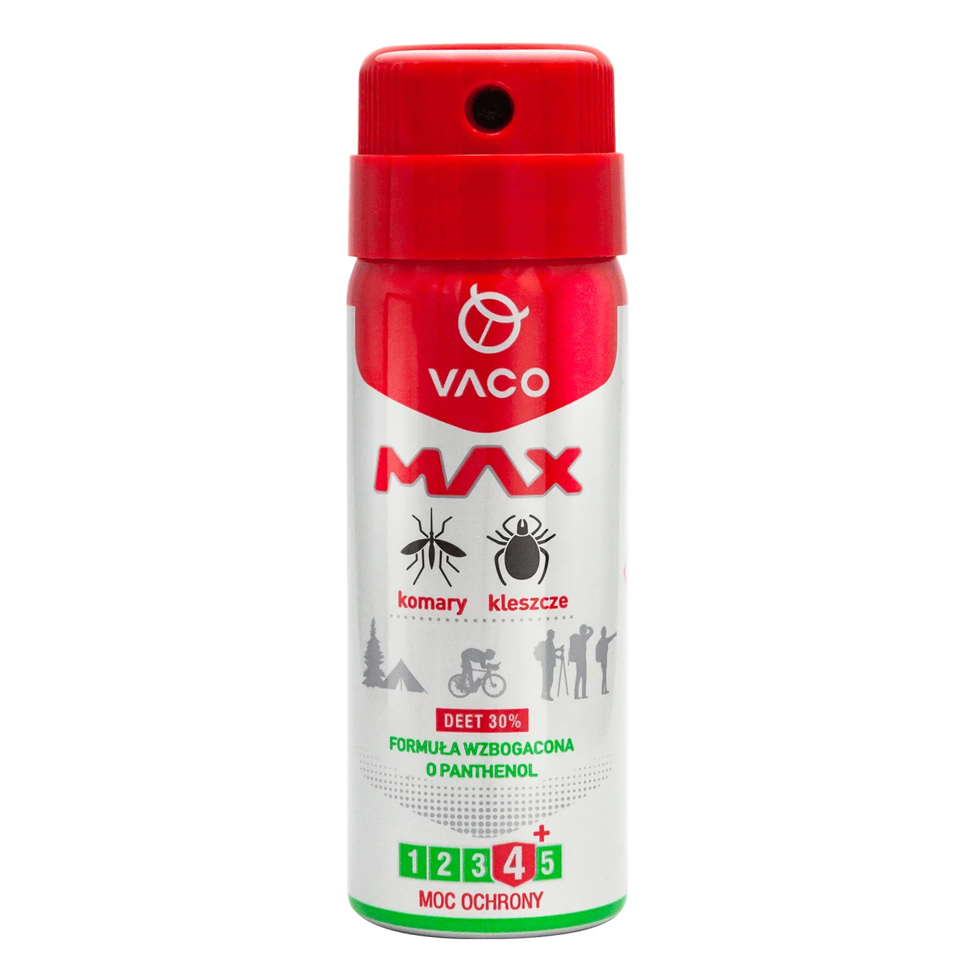 Spray Max Vaco contre les moustiques, les tiques et les moucherons avec Panthenol 50 ml (DV00073), image 2 sur 2