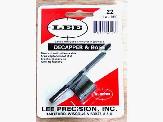 Desamorceur Manual Lee para Cartuchos con Percusores 22