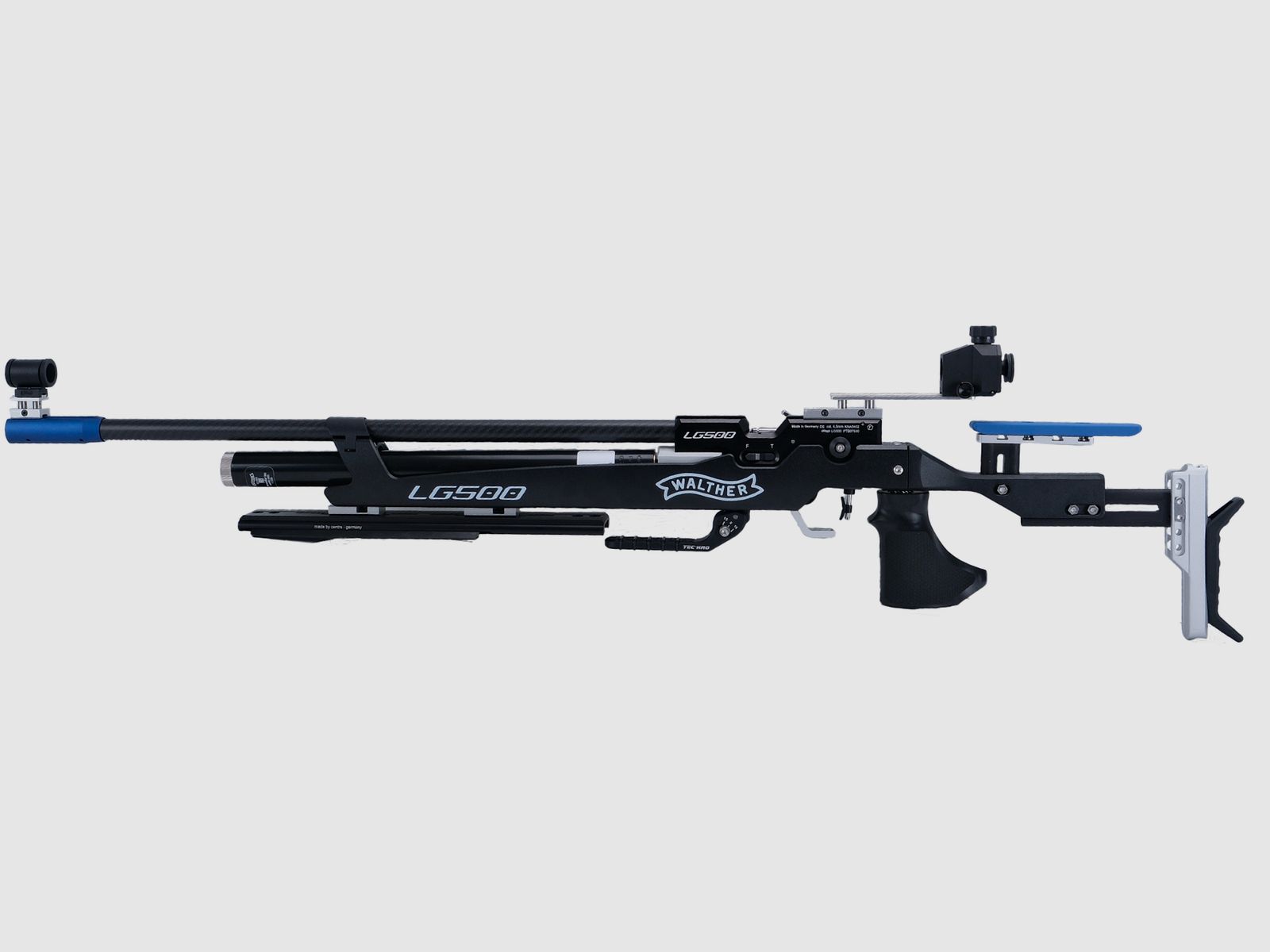 Carl-Walther LG500-M Blacktec Auflage Universal rechts/links Luftgewehr Match