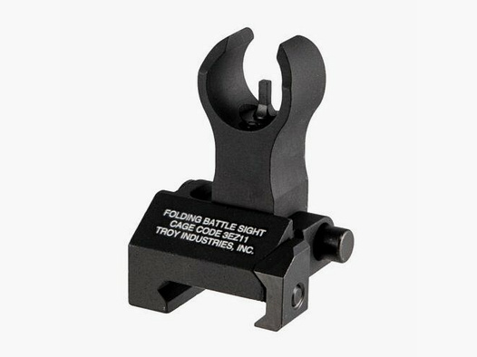 TROY HK Front Fold Gas Block Mounted Sight Black