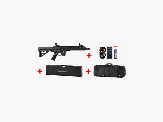 PACK SCHMEISSER AR15 S4F Kal. 9X19 -10,5'' + Hülle + Zubehör