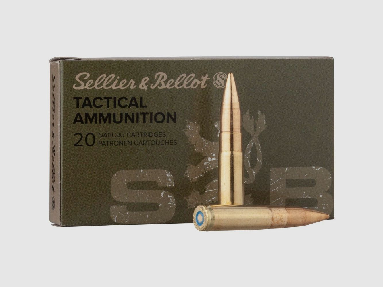 Sellier & Bellot .300 AAC Blackout Subsonic FMJ 13.0g/200grs.