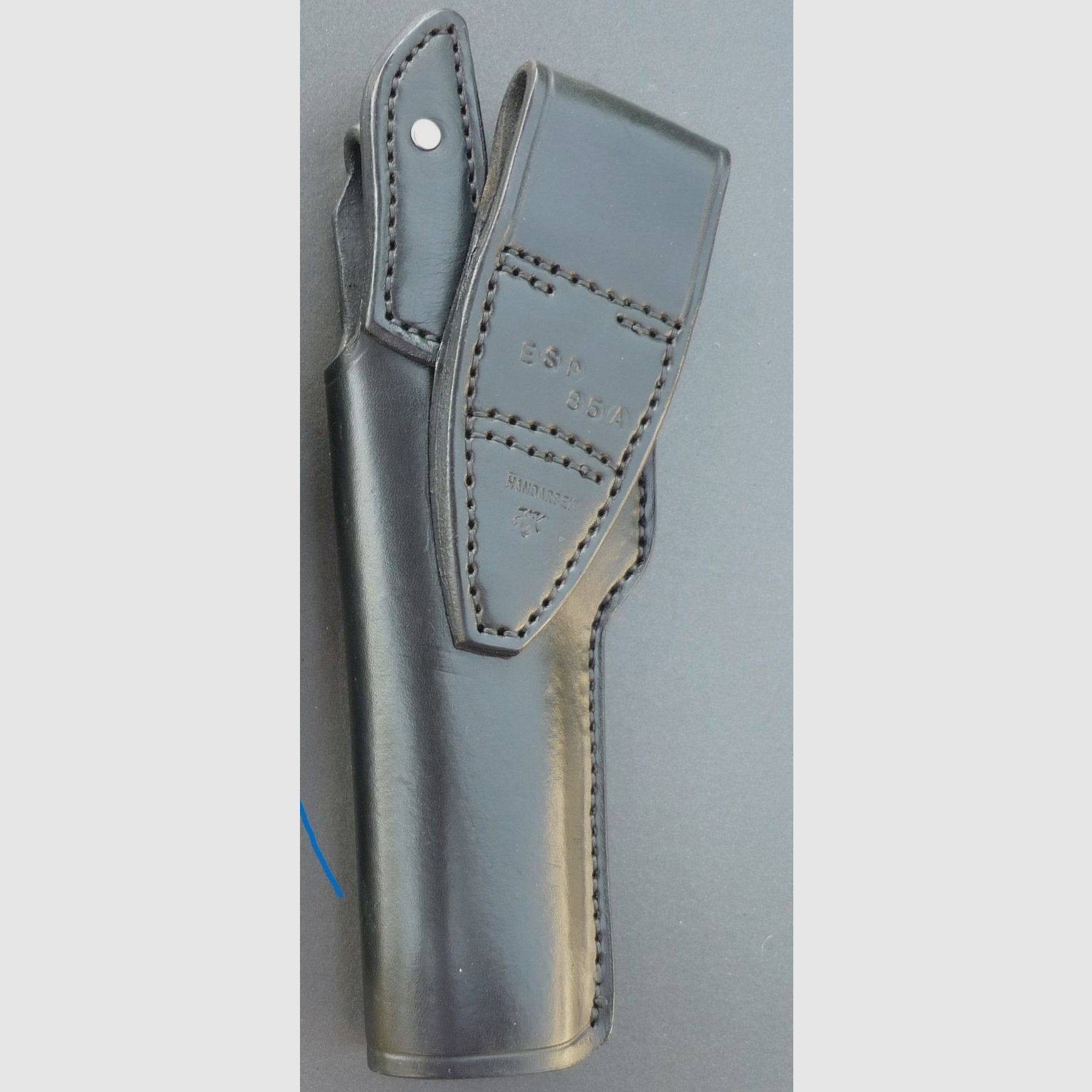 Holster HKDesign Art. Nr. 002 : Holster simple avec fermeture à pression - pour ESP 85 A - pour droitier