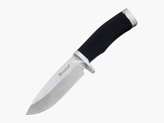 Stepland feststehendes Messer schwarz