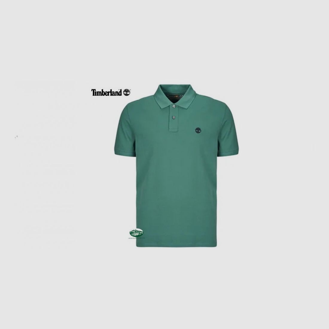 TIMBERLAND Polo Merrymeeting River aqua groen
