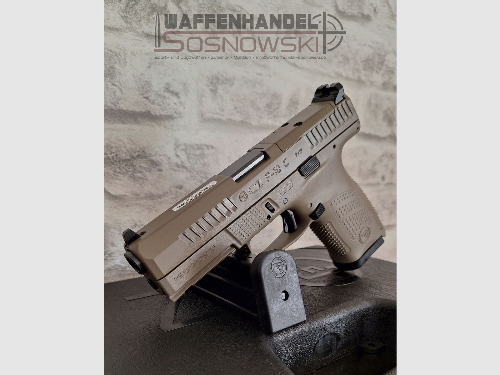 Pistole CZ P-10 C OR FDE 9mm Luger 