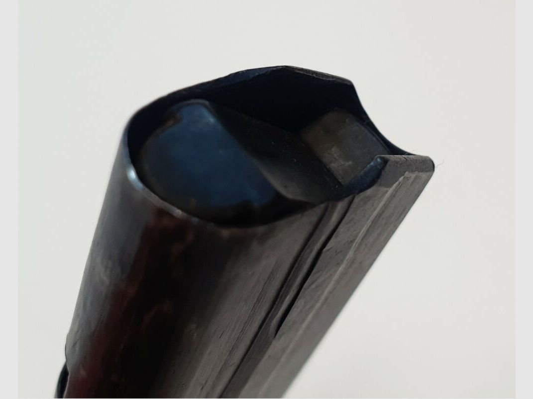 VEB Ernst-Thälmann-Werk Suhl Originalmagazin DDR VoPo für Pistole Mauser P08 - 9mmLuger - 8 Schuss