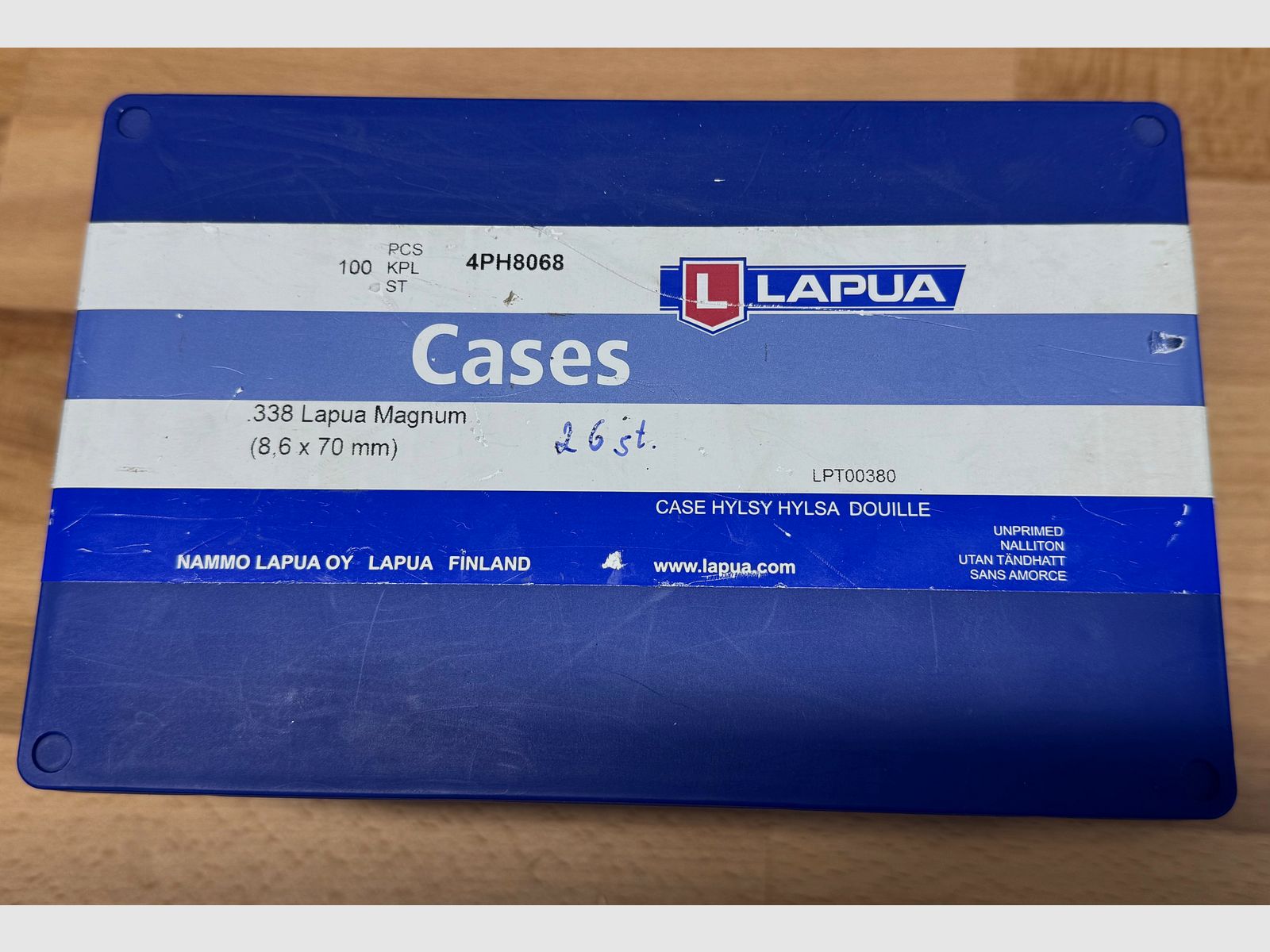 Lapua Hülsen & Geschosse  in .338 LM