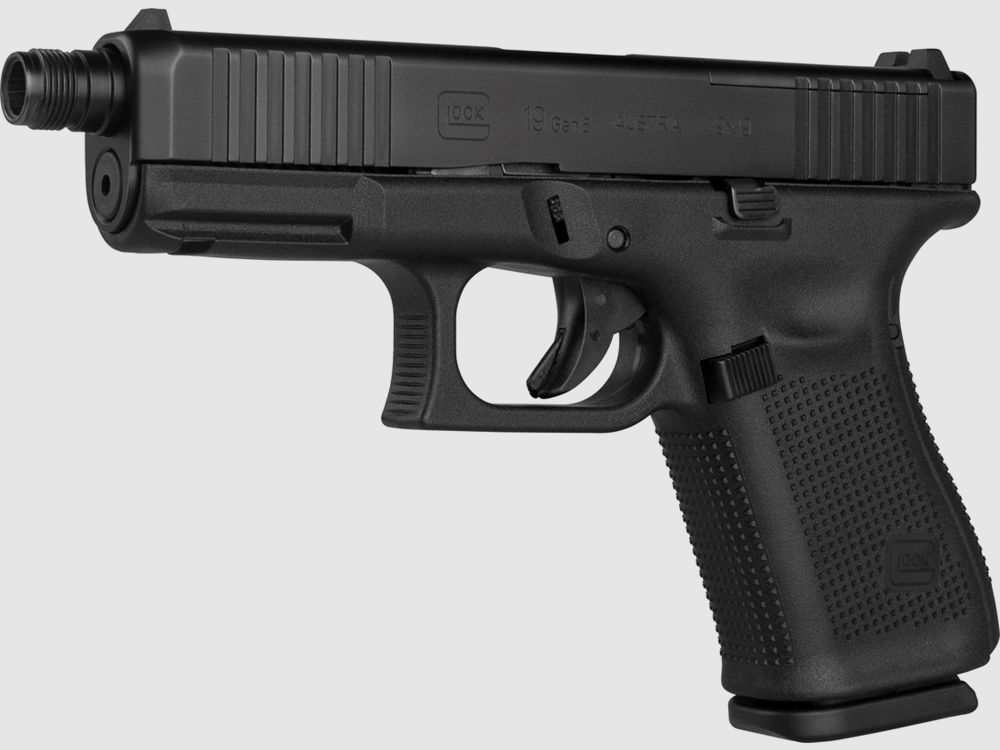 Glock – pistola / 19 / Gen5 / MOS / FS / canna filettata / 9mm, immagine 1 di 3