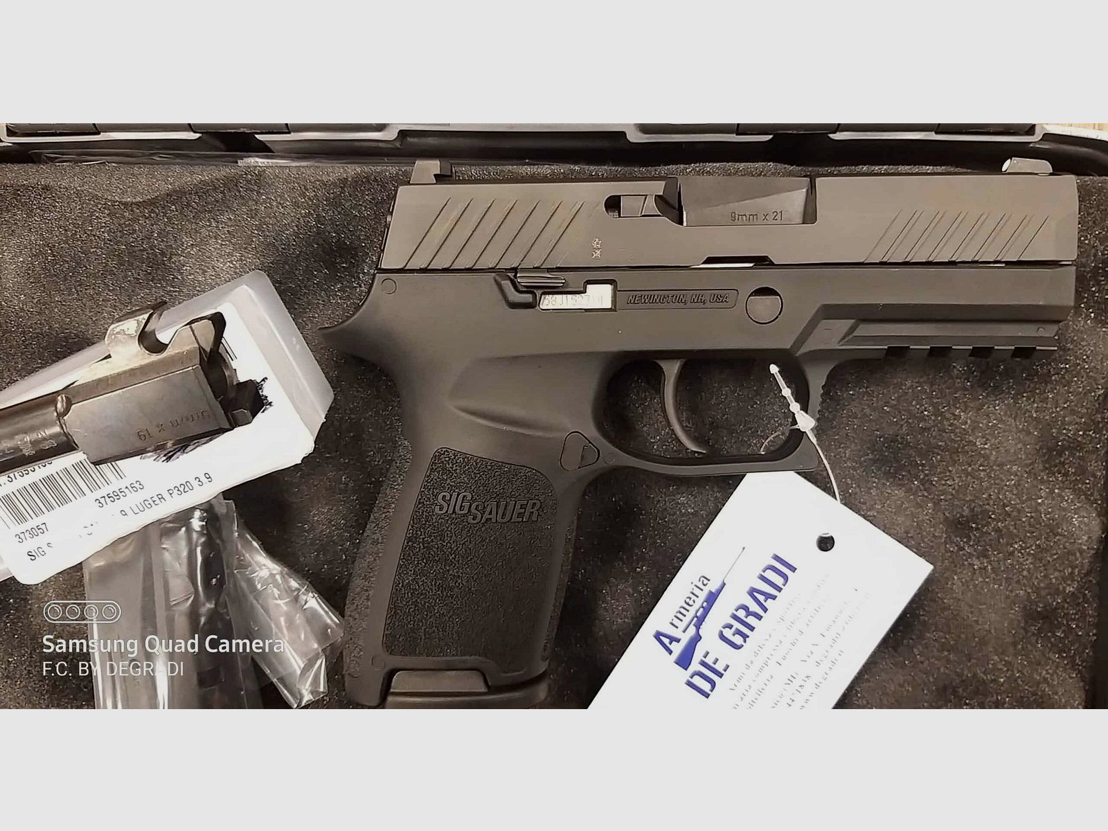 SIG SAUER P320 S-MATCH 3,9” 9X21, afbeelding 2 van 3