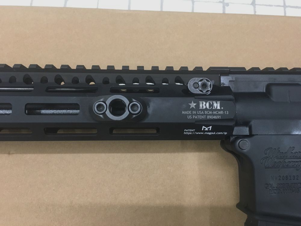 Windham Weaponry WW-15 mit BCM Austattung M-LOK halbautom. Büchse - WW-15 / sportlich zugelassen / freischwinger Handschutz / nur 2,9kg