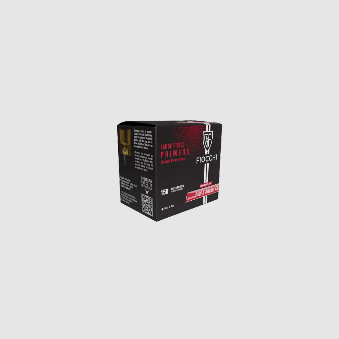 FIOCCHI ONTSTEKHULZEN 5,33mm Grote Pistool 150Stk