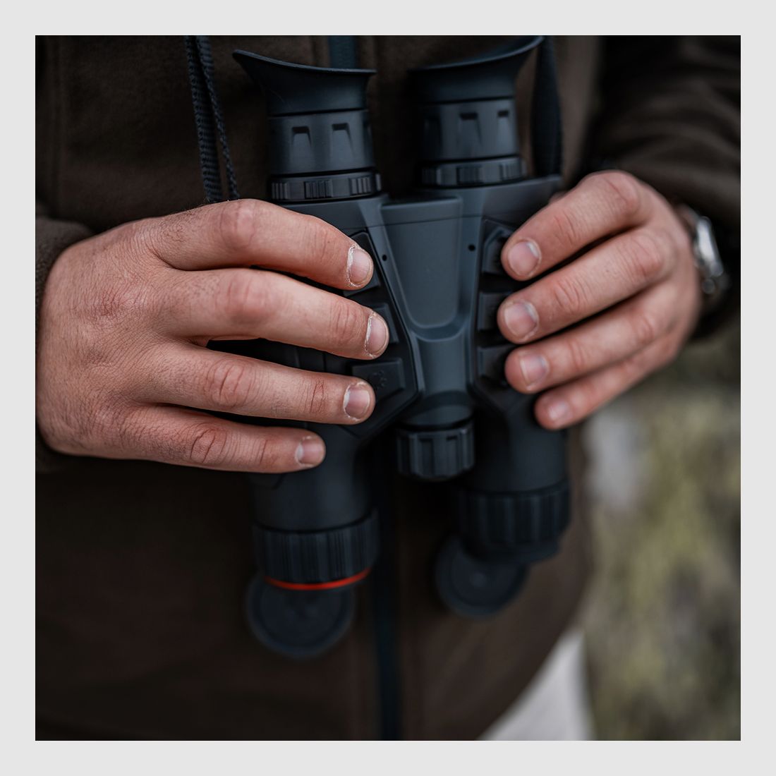 Multispektralfernglas mit Entfernungsmesser + IR 940nm HABROK 4K HE25LN HIKMICRO, Bild 9 von 11