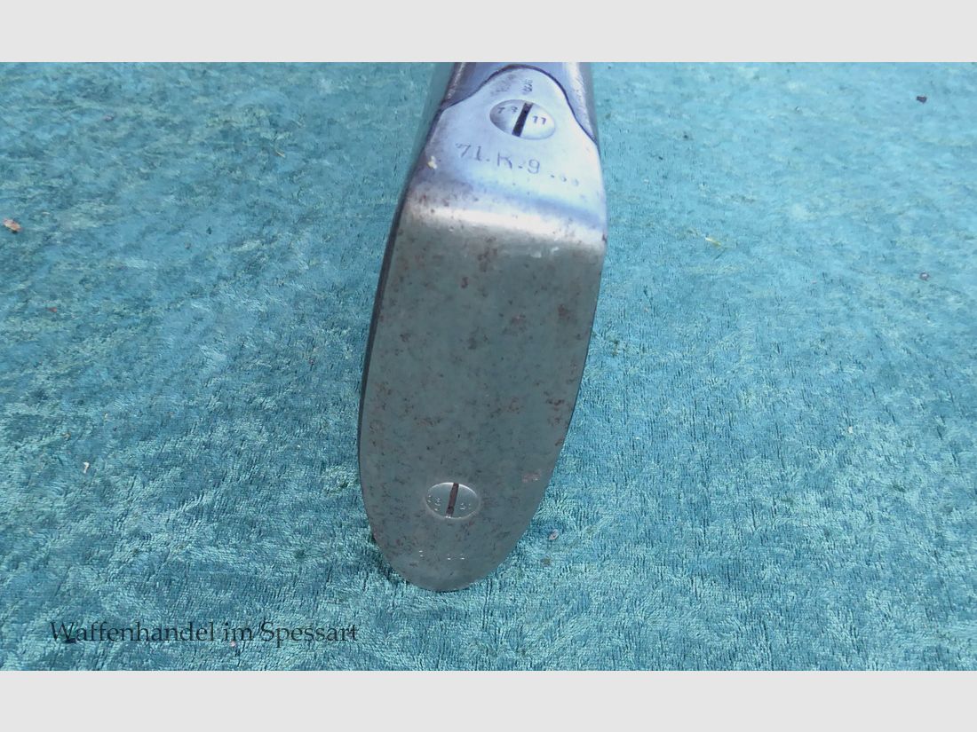 aguja de encendido fusil de infantería Mod.1862, Spandau de 1867.