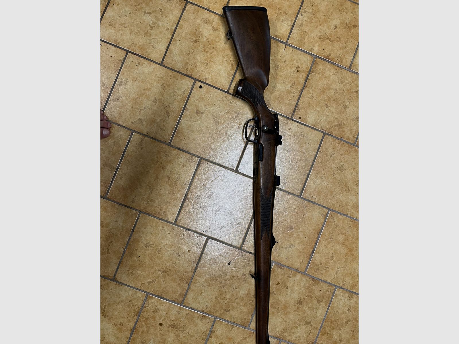 Steyer Mannlicher Stutzen 8x57 IS buen estado incl. montaje de cadera
