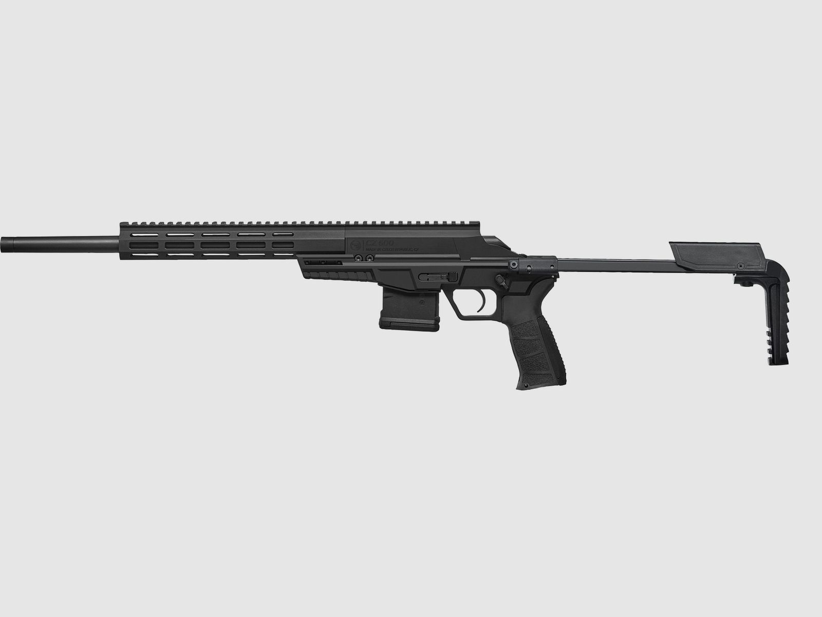 CZ 600 Trail Repetierbüchse .223 Rem. mit Teleskopschaft M-Lock System 412mm LL