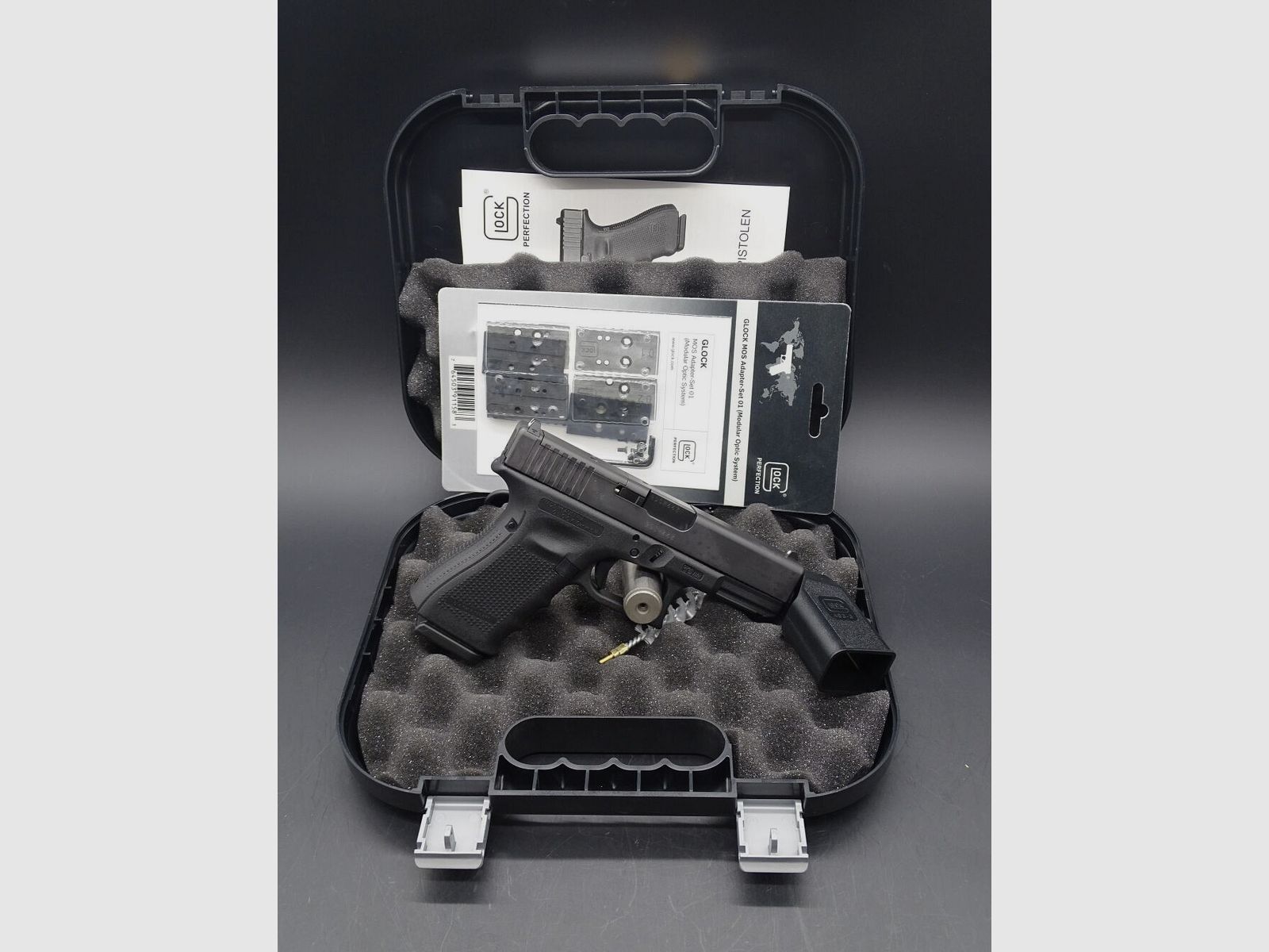 Glock 19 Gen 4 MOS caliber 9mm Luger 19 Gen 4 MOS