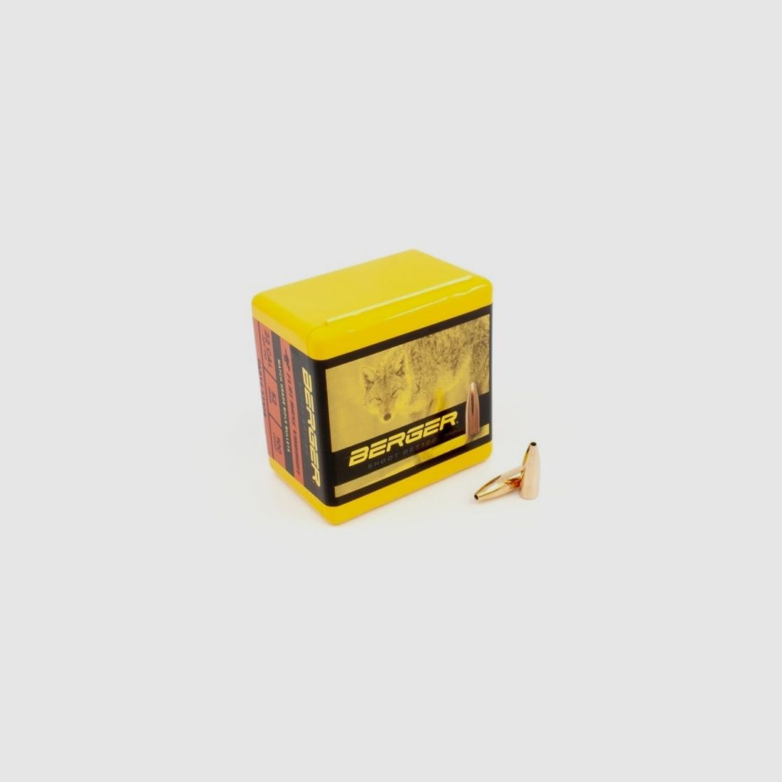 BERGER VARMINT 22 CAL 40 GR FB-100 pcs., image 1 of 2