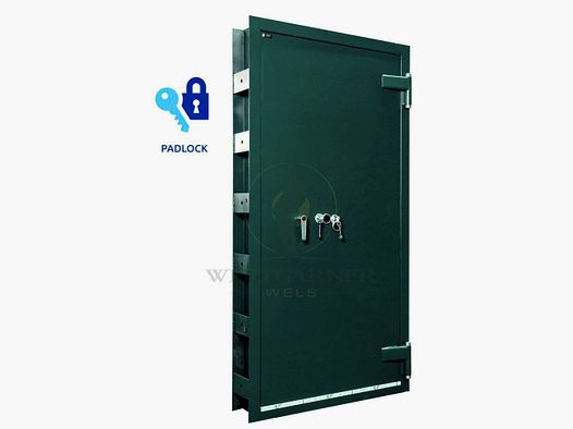 Wertgunner Porte de Coffre à Installer | Double Serrure