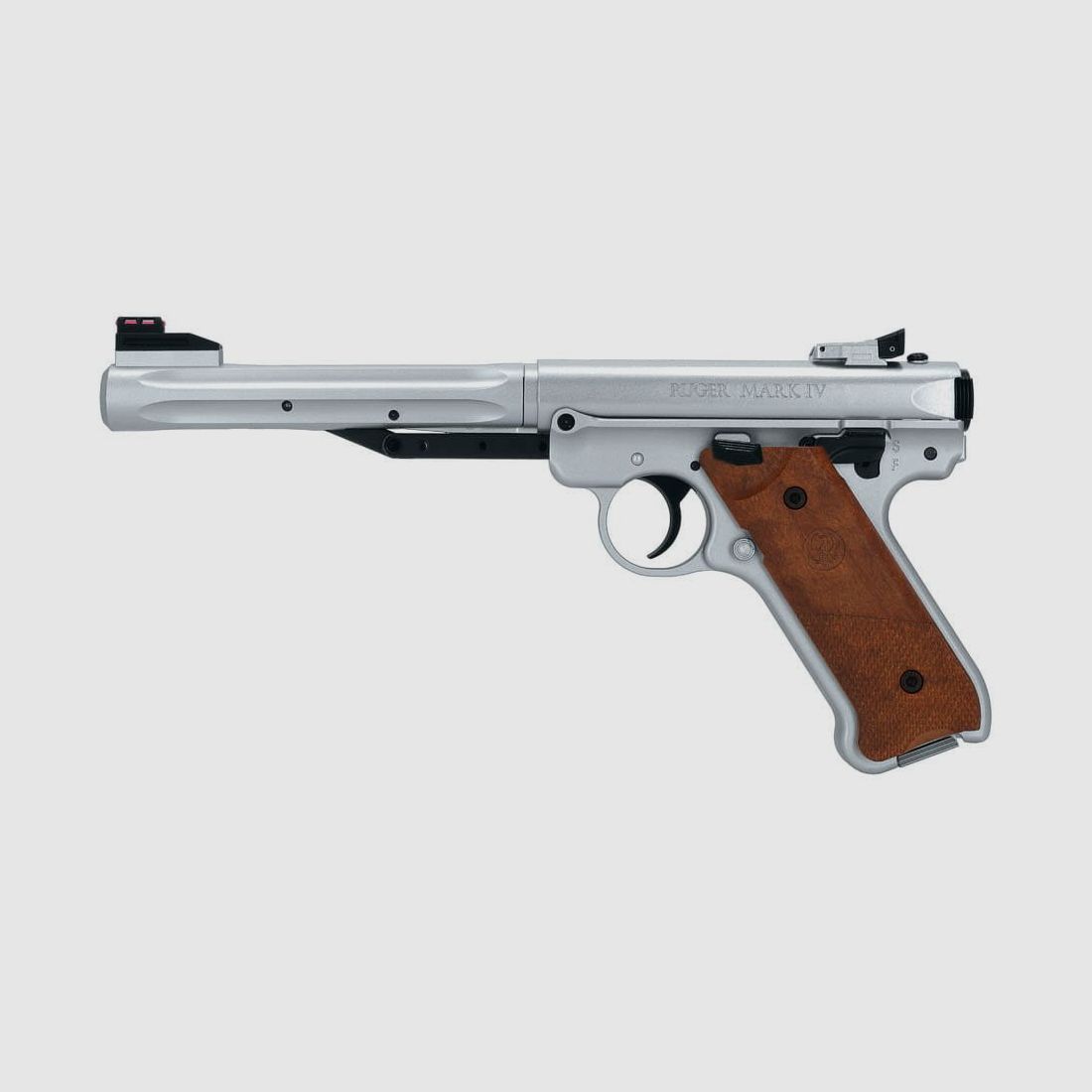 Ruger Mark IV luchtpistool kal. 4,5 mm diabolo zilver