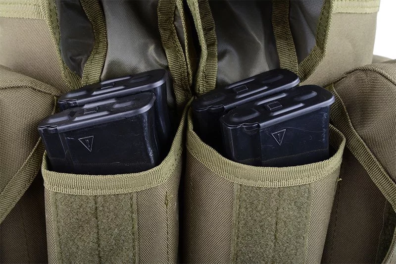Commando chest-type tactical vest – olive, image 10 of 10