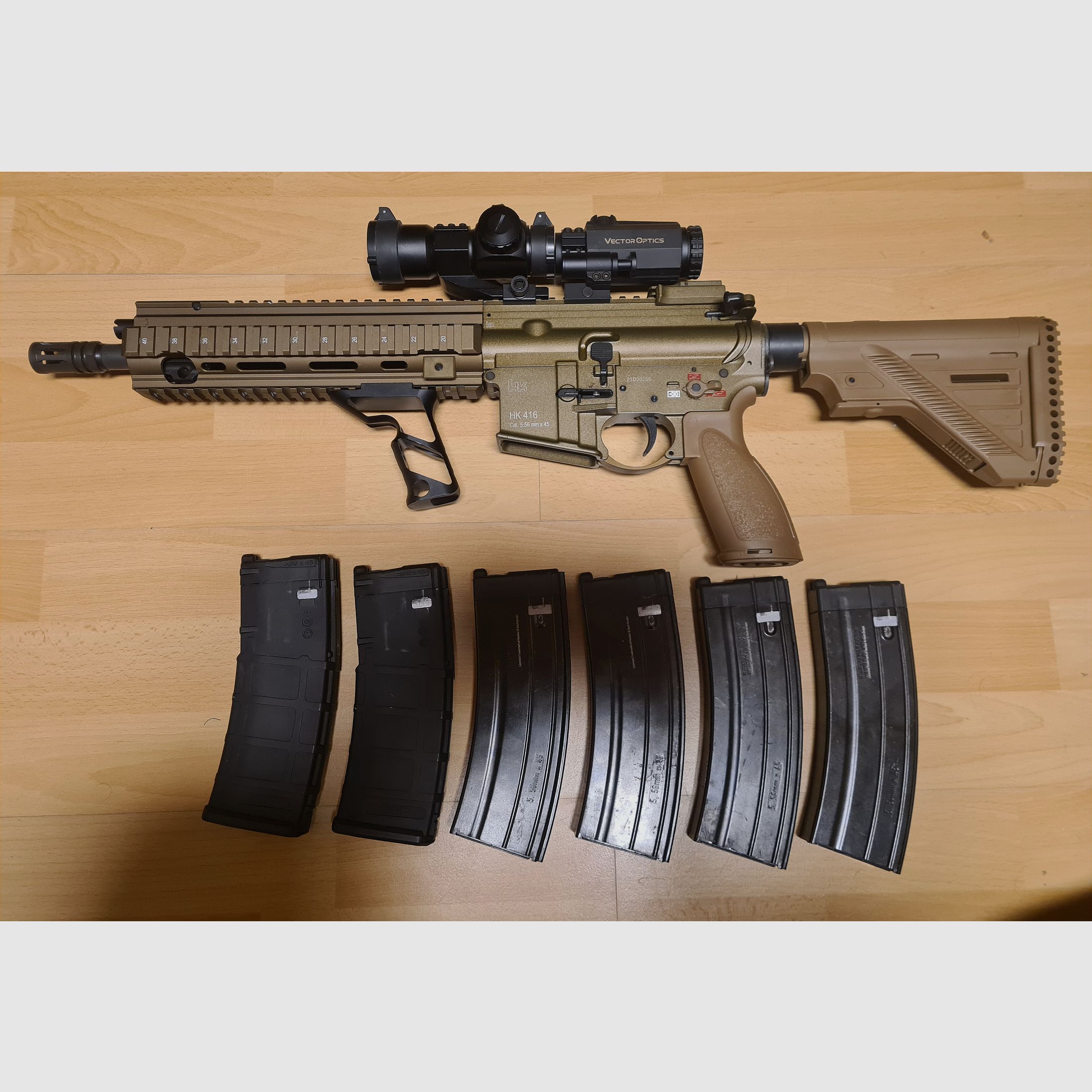 HK416 GBB métal intégral