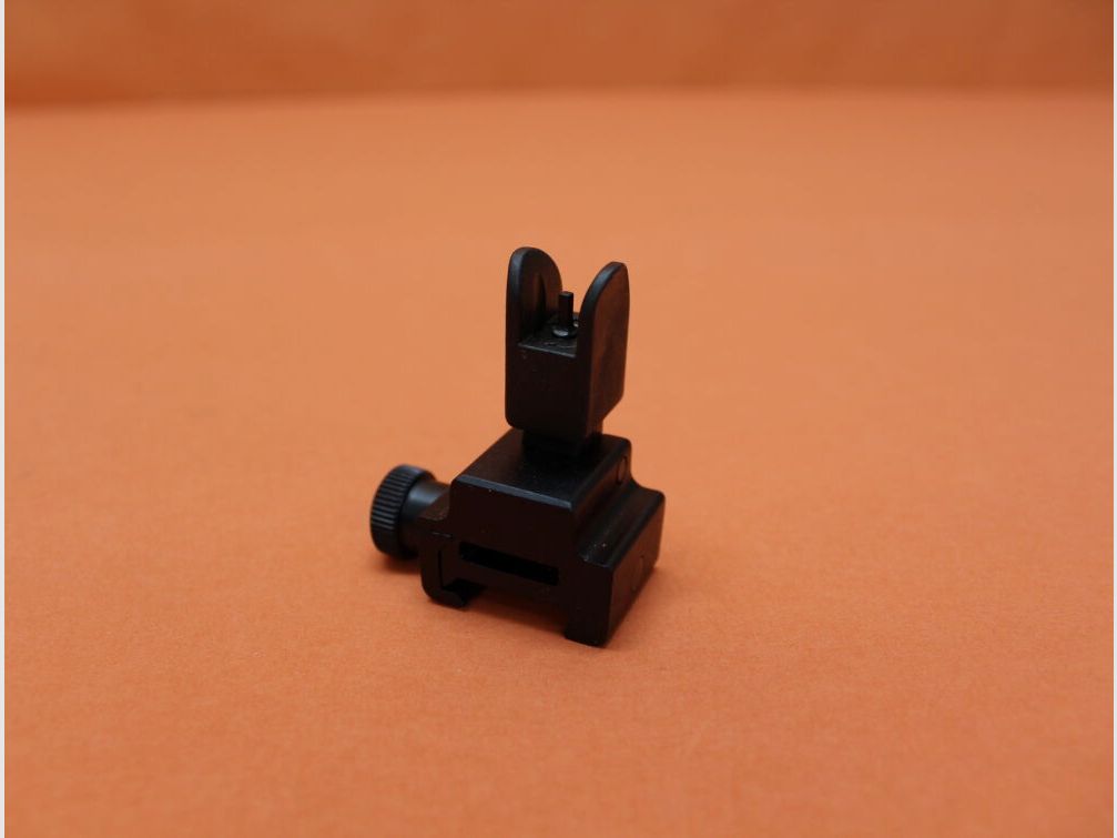 UTG - Leapers AR-15: Flip-Up Front Sight UTG (MNT-751) Gas Block Mount/ Klappkorn für Picatinnyprofil, Bild 2 von 5