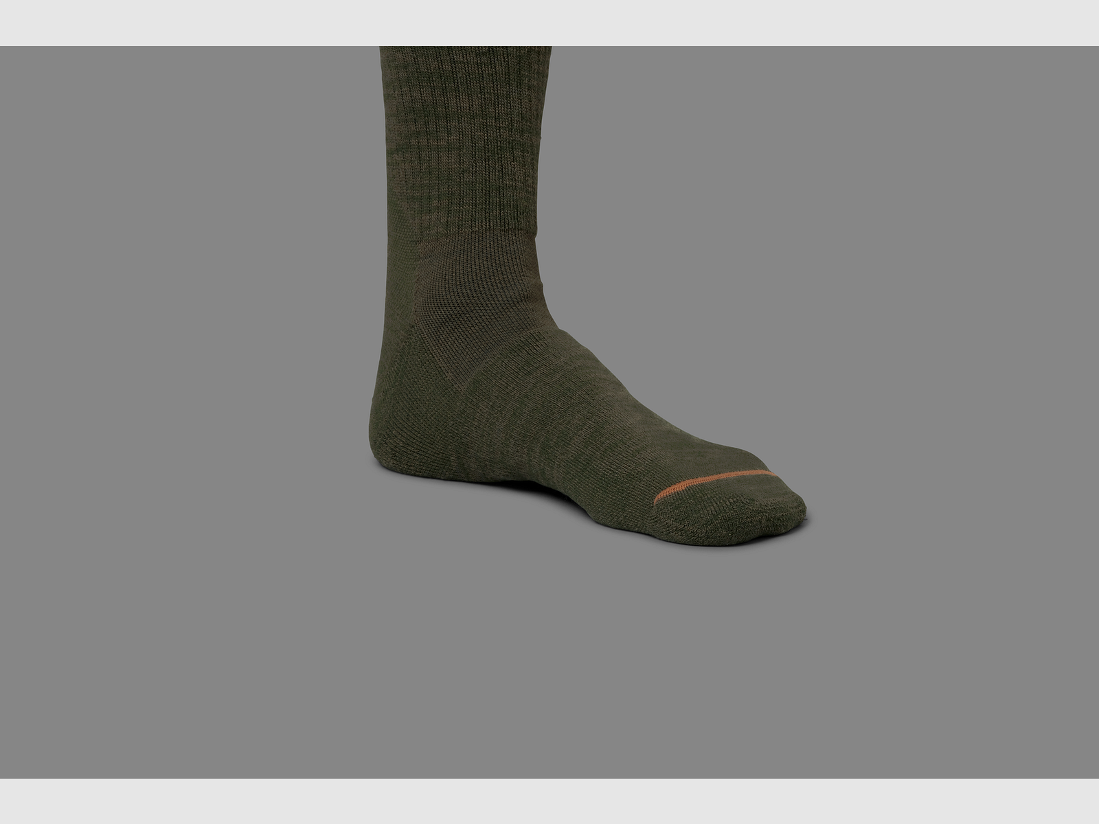 Härkila pro hunter long socks willow green/shadow brown, billede 2 af 3
