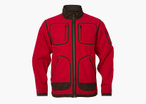 Härkila Kamko Giacca in Fleece Rossa / Marrone