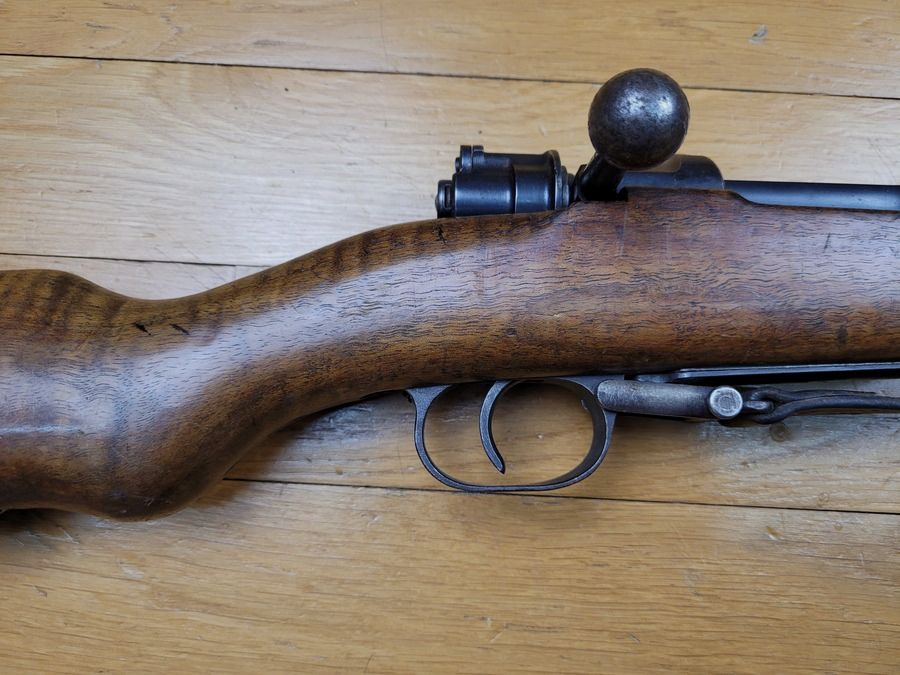Prachtig geweer G98 – Geweer 1898 – Arsenal Spandau 1917 gepasseerd door de Reichswehr 1920 – Model voor 1924 – De ontbrekende schakel! – Mono serienummer – geweerriem – Museumstaat!, afbeelding 5 van 34