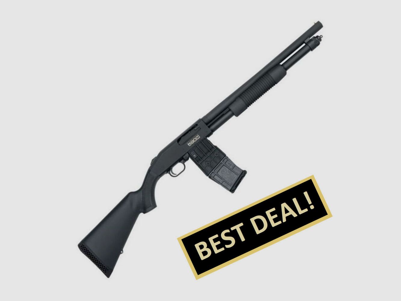 Mossberg 590M Mag-Fed 18.5" (5 Zoll) Black 12/89