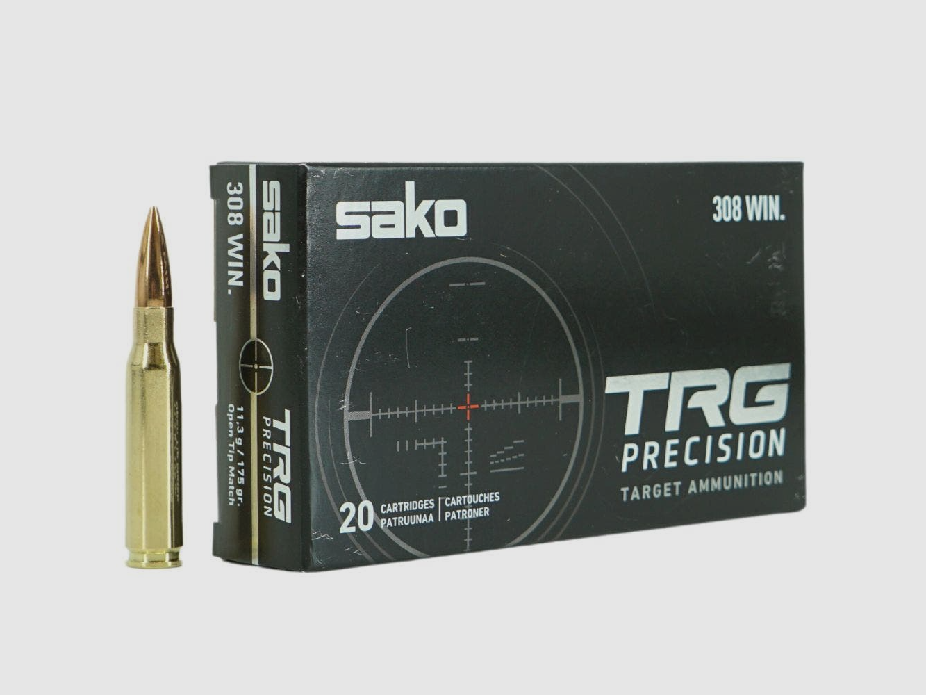 Sako TRG Precision Patronen - Kal. 308 Win Mag